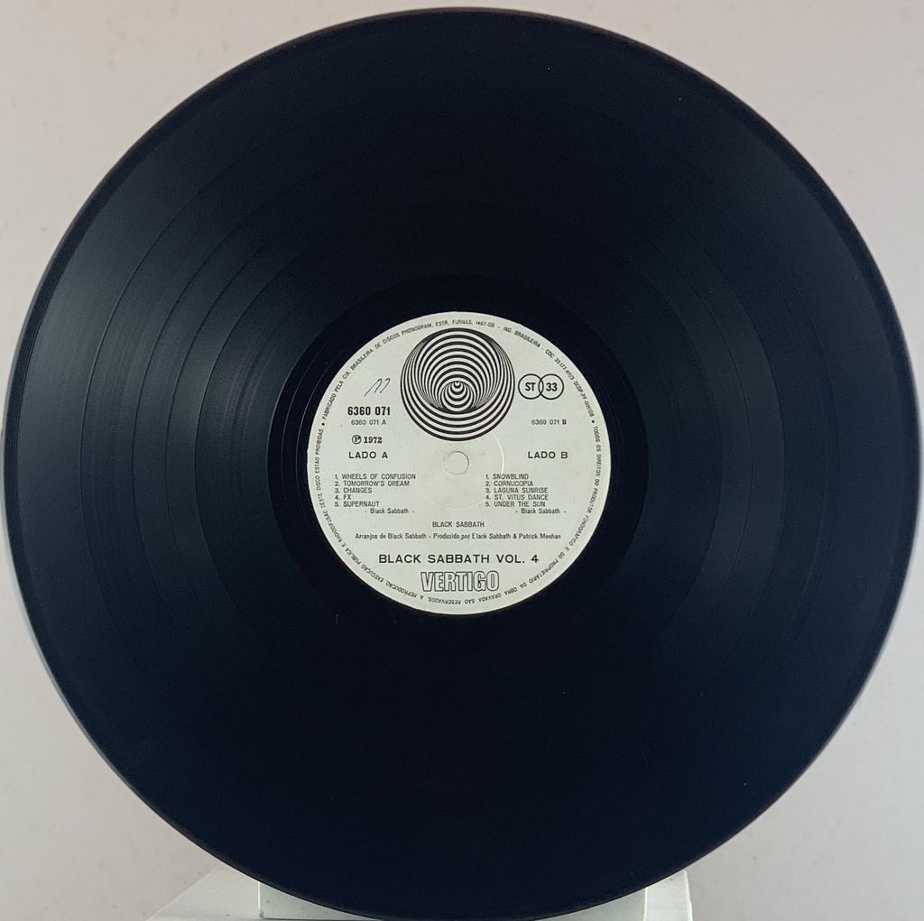 Black Sabbath - Vol 4 (LP usado) | Tracks Rio